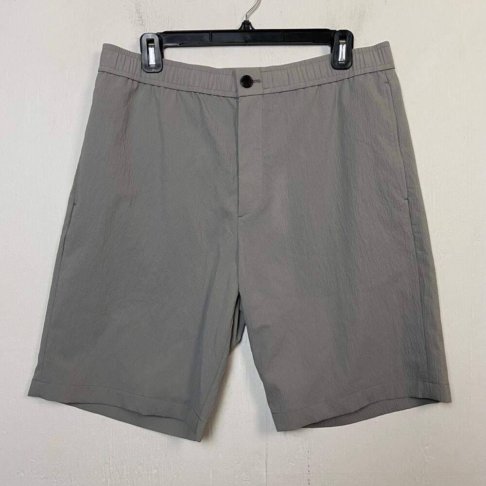 Men's Gray Performance Shorts - Picture 1 of 10